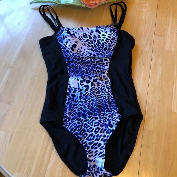 Kristina One Piece Bathing Suit EUC - Picture 1 of 9